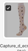 Chaussette de compression